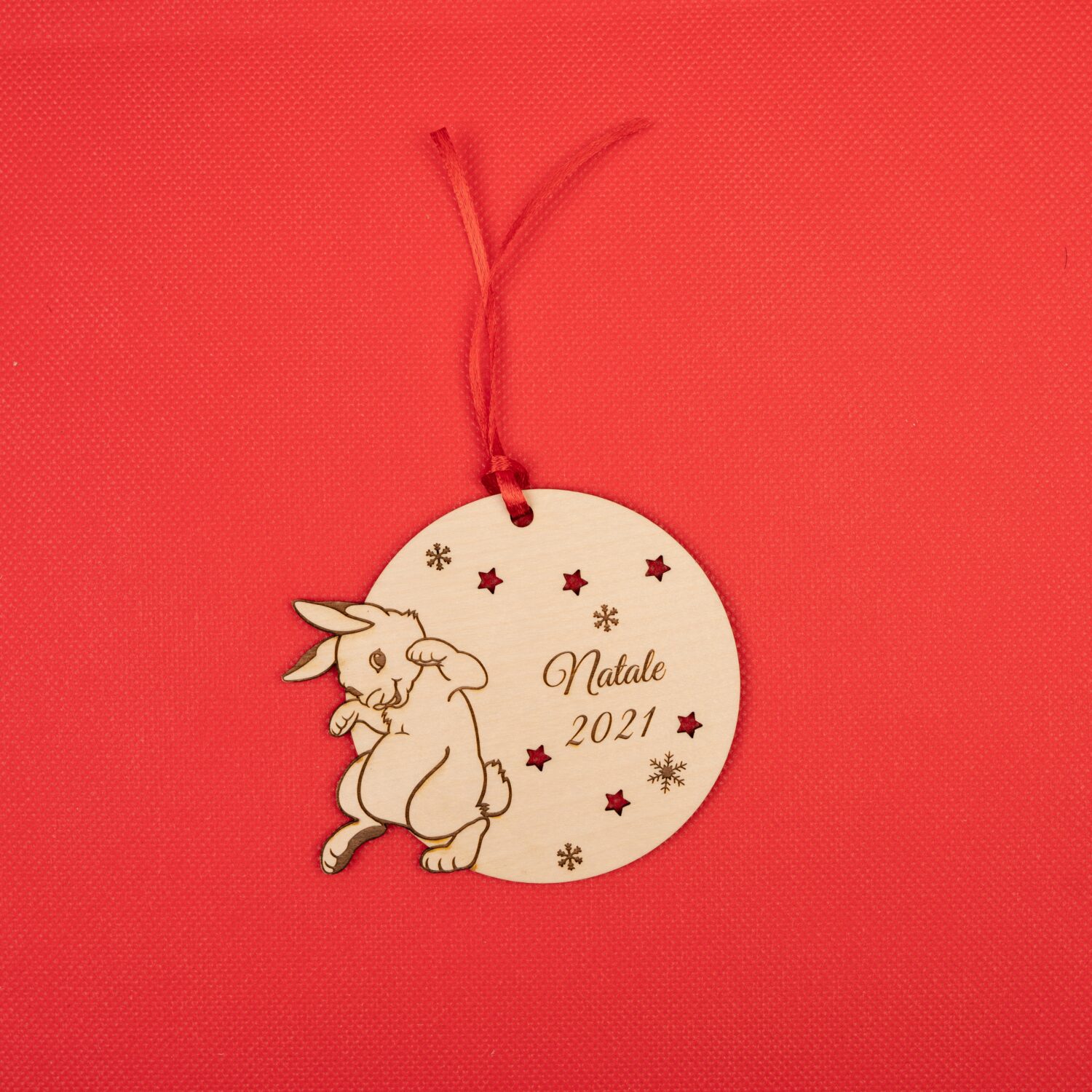 Decorazioni personalizzate Albero di Natale - Coniglietto