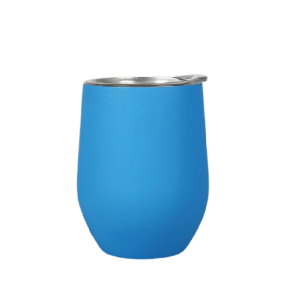tazza in acciaio inox personalizzata turchese
