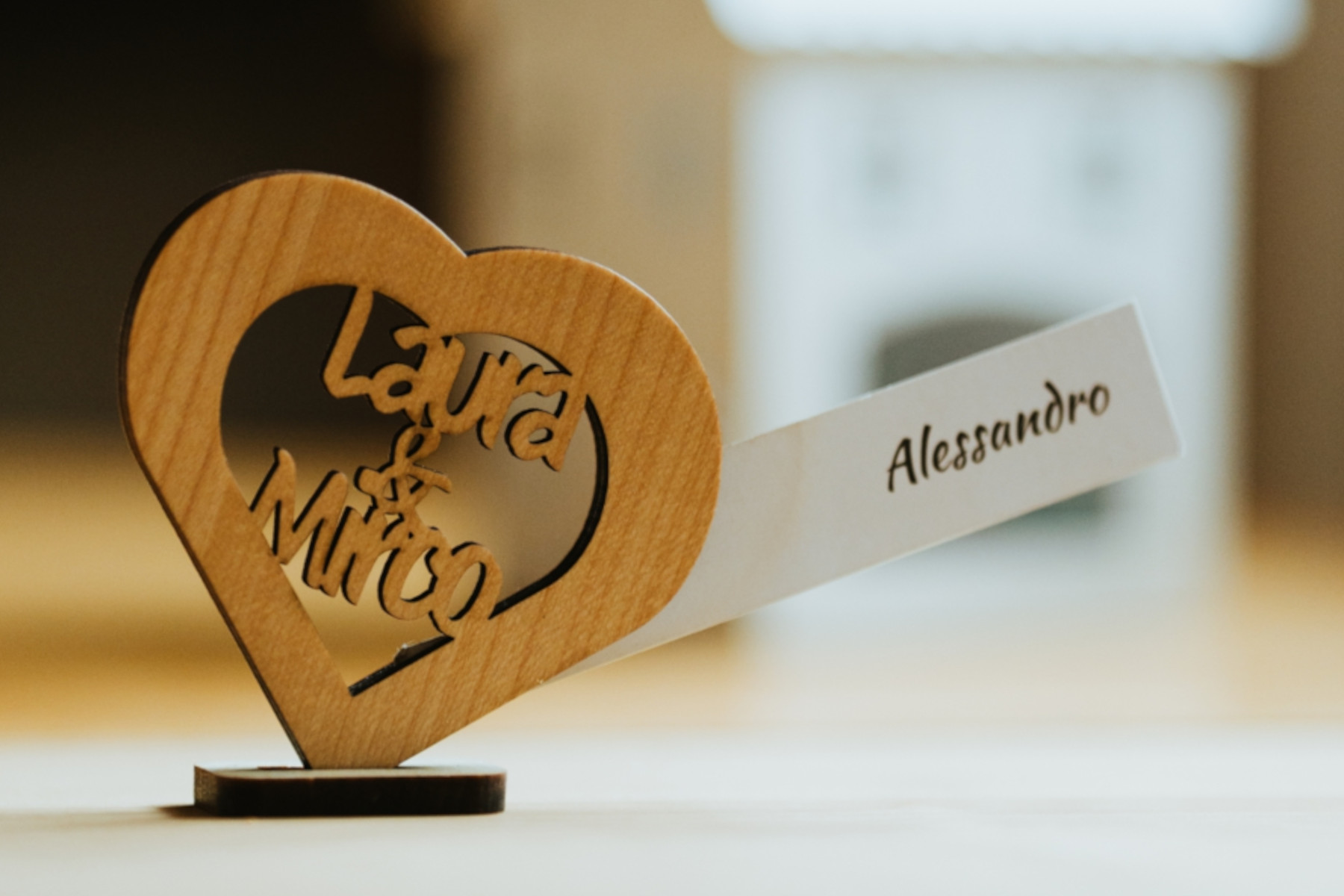 segnaposto personalizzati