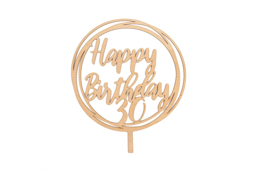 cake topper compleanno