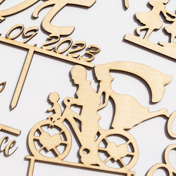 cake topper personalizzato per eventi