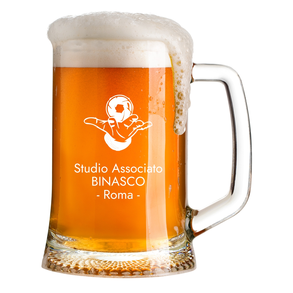 Boccale di Birra personalizzato con incisione laser - 51 cl